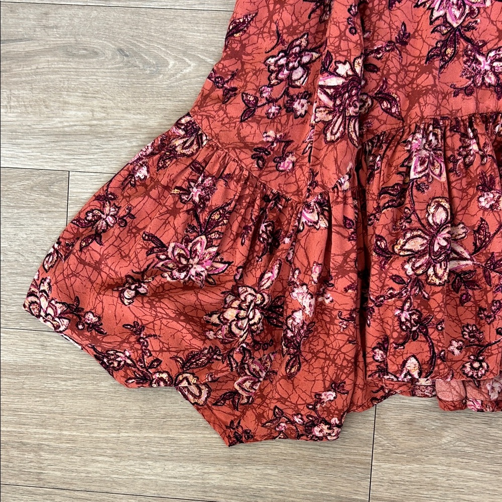 Cottagecore floral smocked Dress - Picture 3 of 7